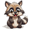 raccoon logo raccoon
