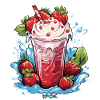 Strawberry Ice Cream Milk