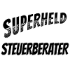 Superheld, clever getarnt als Steuerberater