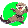 LocoAnimalSquad Kung Fu Otter