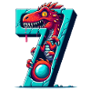 7th Birthday Dinosaur