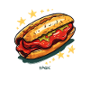 Hot and tasty: sandwich sandwich