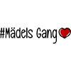 Girls Gang Team Women Heart