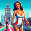 Pin-up Vivid dans Skyline