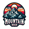 Mountain High - Berg Illustration