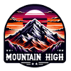 Mountain High - Berg Illustration