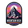 Mountain High - Berg Illustration
