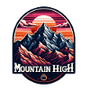 Mountain High - Berg Illustration
