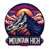 Mountain High - Berg Illustration