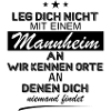 Mannheim Monnem Mannheimat