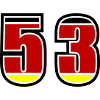 53 Numéro Allemagne Jersey