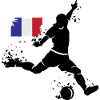 Football Player Blast France Team