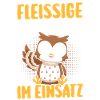 Fleißige Nachteule Nachtschicht