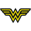 DC Comics Wonder Woman Small Logo Embroidery