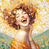 Young laughing girl