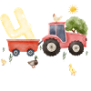 4e anniversaire ferme agriculture