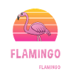 Rosa Roter Vogel Flamingo