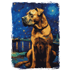 Presa Canario Starry Night