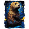 Loutre Nuit étoilée