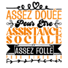 Cadeau Assistante Sociale. Parfaite Assistante.