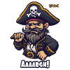 Aïe ! Capitaine Pirate