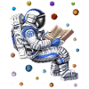 Astronauten-Lesebuch