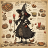 Witch's Handbook / Spellbook / Halloween / Autumn