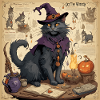 Witch's Handbook / Spellbook / Halloween / Autumn