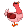 Chicken Motif Animal
