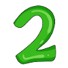 Two - 2 - Number Number