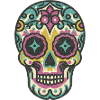 Retro Skull 2
