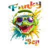 Funky Boy Crocodile