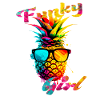 Funky Girl Pineapple