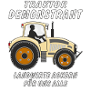 TRACTOR PROTESTER FARMERS PLOUGHING