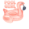 Piscine Fille Flamingo Floatie Piscine