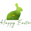 Happy Easter rabbit