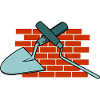 Mur A Joint Clou Et Truelle