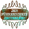 GLÜCKWUNSCH FÜHRERSCHEIN BESTANDEN
