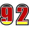 92 Number Germany Jersey