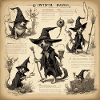 Witch's Handbook / Spellbook / Halloween / Autumn