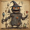 Witch's Handbook / Spellbook / Halloween / Autumn