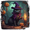 Witch's Handbook / Spellbook / Halloween / Autumn