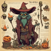 Witch's Handbook / Spellbook / Halloween / Autumn