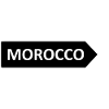 Plaque Direction Morocco