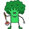 Broccoli grøntsagssuppe øse tomat køkken