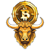 Crypto Bull Funny Cryptocurrency Trading