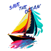 Save the Ocean. Voilier