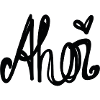 Ahoi Handschrift