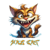 Mad Cat - Chat Fou - Cartoon