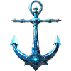 Küstendeern blauer Anker
